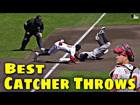 MLB Perfect Catcher Throws 