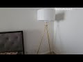 Best Tripod Lamp - Safavieh FLL4008A Enrica Floor Lamp (Floretta 66" Tripod Floor Lamp)