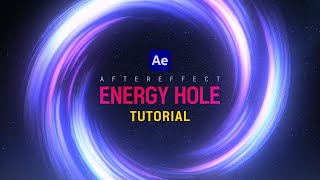 After Effects Circle Energy Hole Effect Tutorial l 에너지 서클 이펙트