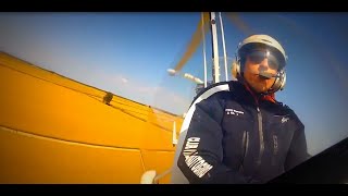 Полет на автожире (гирокоптер)