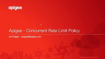 Apigee - Concurrent Rate Limit Policy - TTL Attribute - Demo