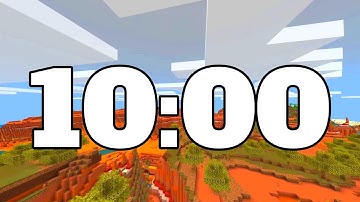 10 MINUTE TIMER. MINECRAFT TIMER.