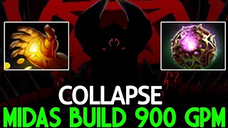 : COLLAPSE [Doom] Midas Build 900 GPM Super Offlaner Dota 2