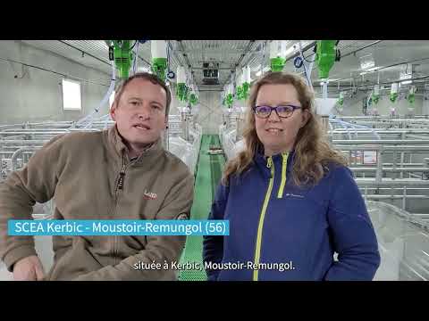 Porte ouverte de l'élevage de Marie-Agnès et Gilles Fassot le 14 janvier 2022 dans le Morbihan