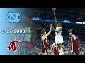 Unc basketball 1 north carolina vs 4 washington state  sweet sixteen  2008 ncaa tournament