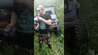 Дорога Зыряновск-Осиновка-Малоульбинское водохранилище. Дорога валиться под колёсами Аватара.