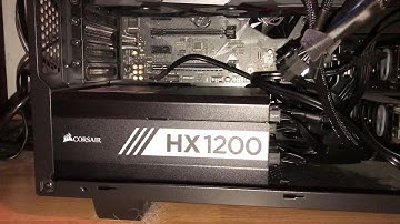 Corsair HX1200 clicking sound when turning off PC