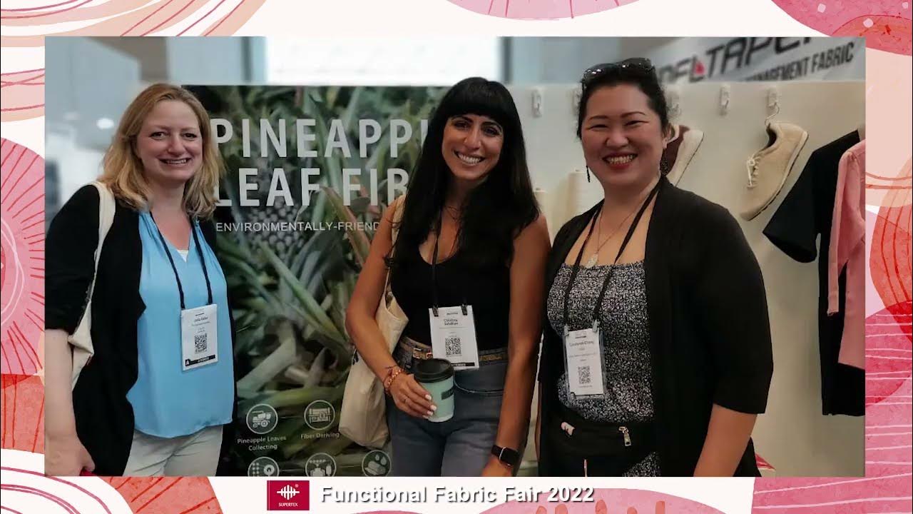 2022 Functional Fabric Fair New York (FFF NY) 紐約機能性紡織品展 YouTube