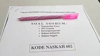 Pembahasan soal soshum matdas um undip 2016 no 14#turunan fungsi