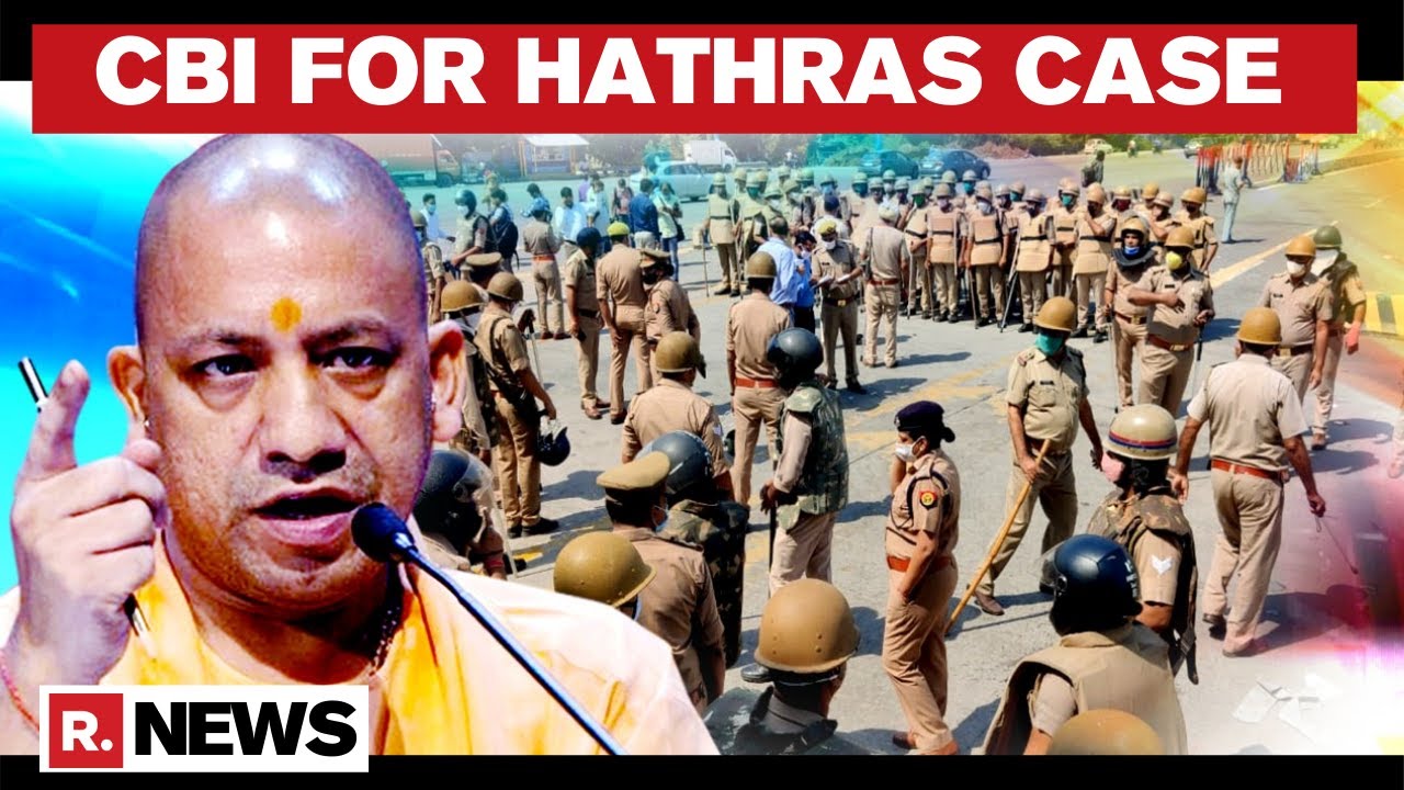 UP CM Yogi Adityanath Recommends CBI Probe Into Hathras Case Amid ...
