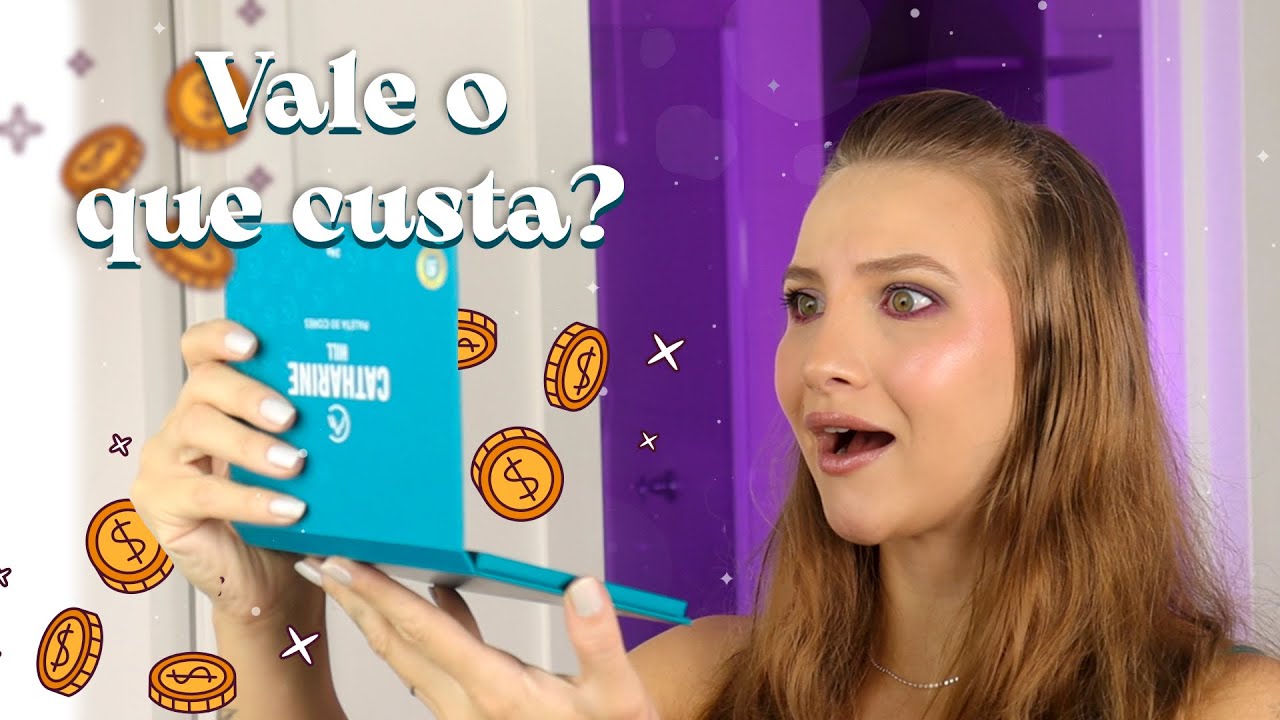 TESTANDO NOVA PALETA 30 CORES DA CATHARINE HILL | INGRID LELIS