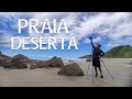 Praia Deserta + Estreando um tripé GIGANTE da K&F Concept (SA254T1)