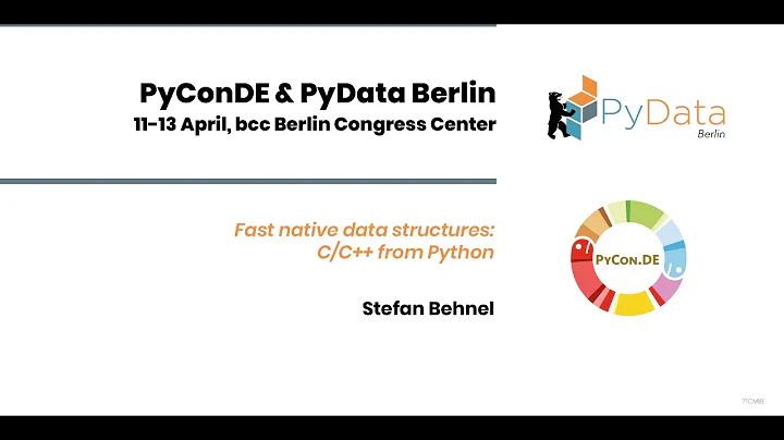 Stefan Behnel: Fast native data structures: C/C++ from Python