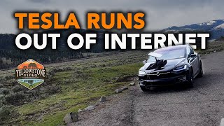 TESLA RUNS OUT OF INTERNET NEEDS STARLINK (NEAT TECHNOLOGY) by Yellowstone Video 56,104 views 1 year ago 1 minute, 24 seconds