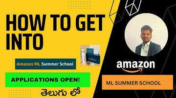 Amazon ML Summer School 2023 | Applied Scientist | Developer Devendra Telugu#amazon #telugu