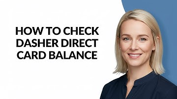 HOW TO CHECK DASHER DIRECT CARD BALANCE - Julia