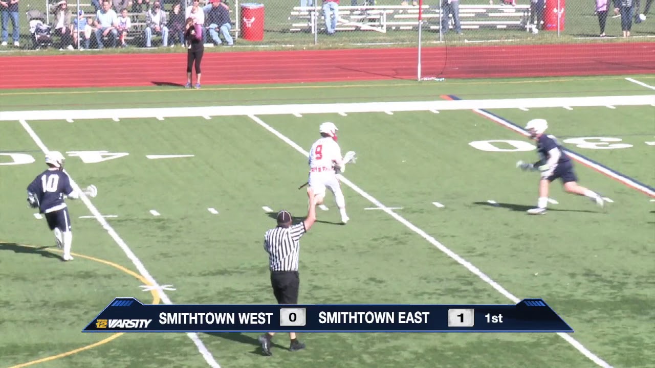 Full Game: Smithtown East 7, Smithtown West 5 - boys lacrosse