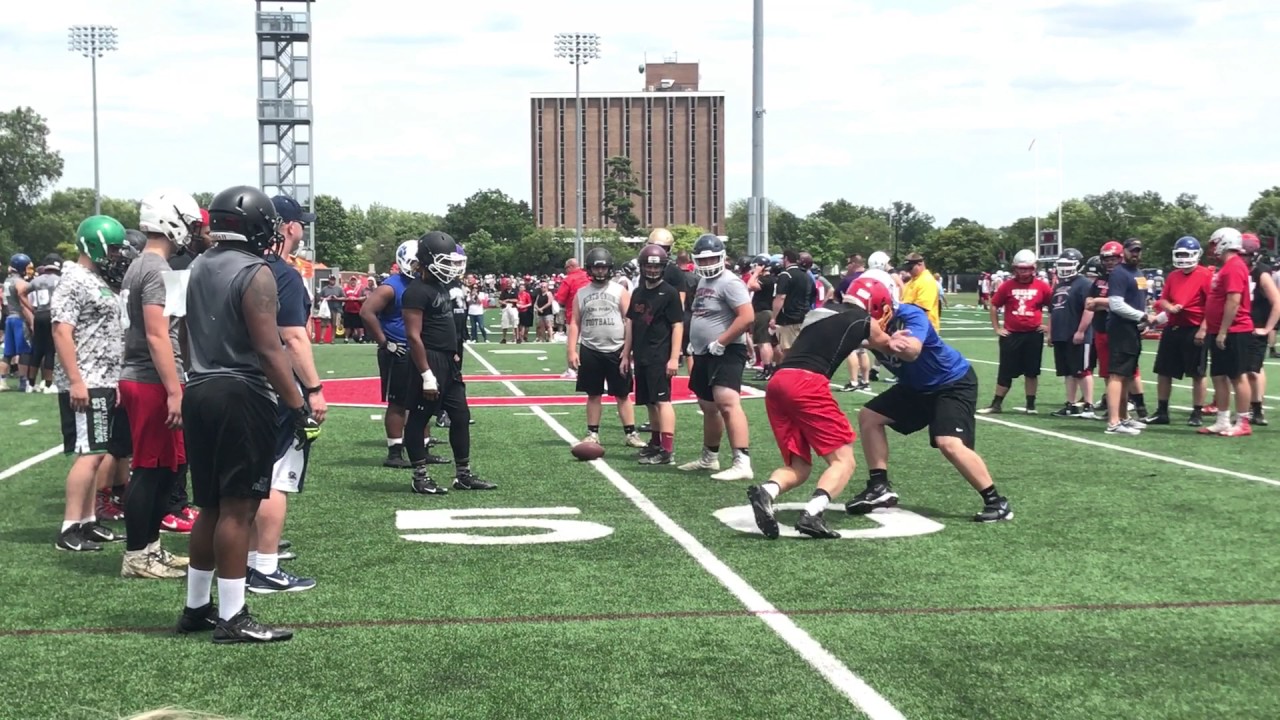 Eli Myers at OSU Football Camp 2017 4 YouTube