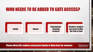 How to Gate Access