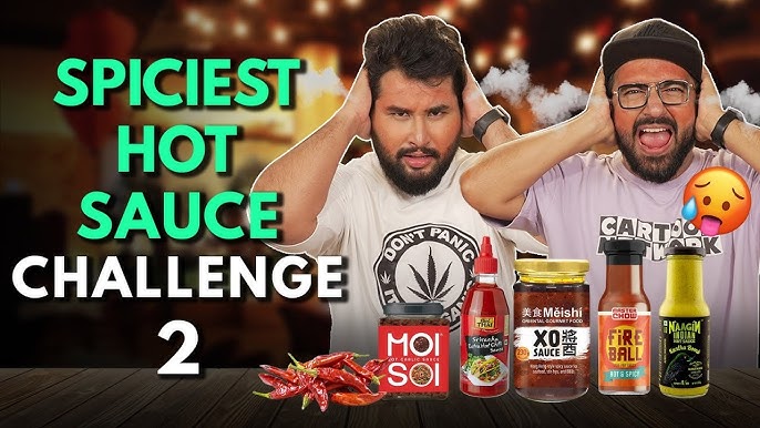 SPICY Hot Sauce Challenge, Ft. Rohit