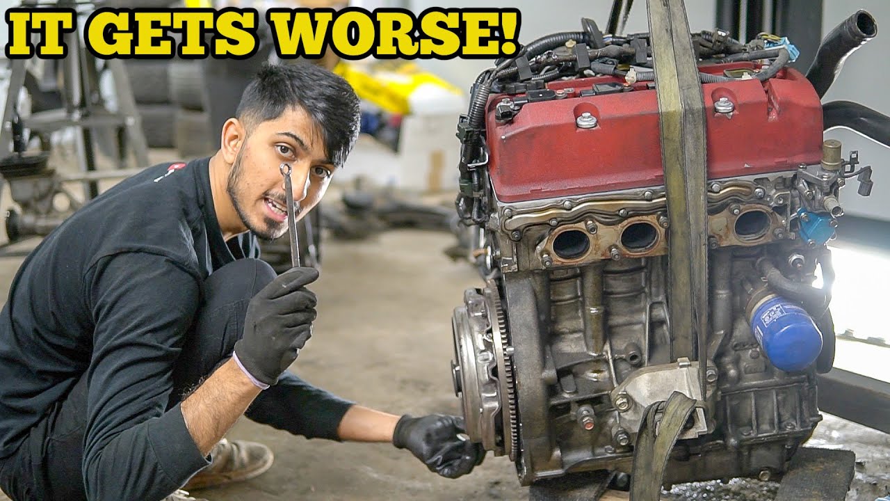 WATCH ME REMOVE THIS ENGINE! Honda S2000 Engine Replacement! - YouTube