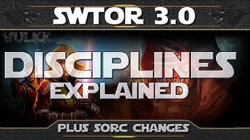 SWTOR Disciplines System Overview - What are Disciplines and how they work