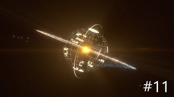 Dyson Sphere Program 2h timelapse in 20min infinite ressource map #11