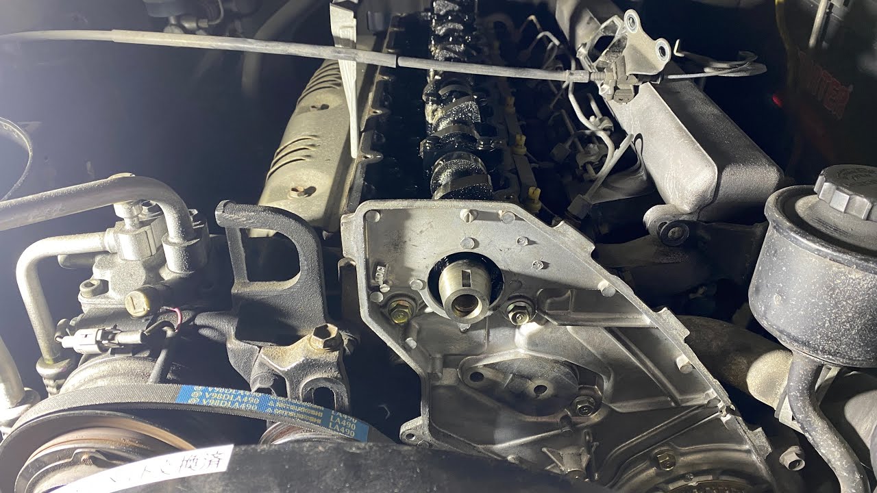 ランドクルーザー70】【HZJ73HV】タイミングベルト交換・カムシャフト