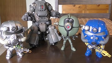 New 2018 Fallout funko pop Vinyl Set  Unboxing and Review