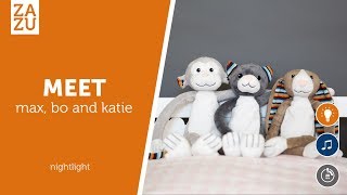 Video: Zazu Max-Bo-Katie Nightlight Soft Toy
