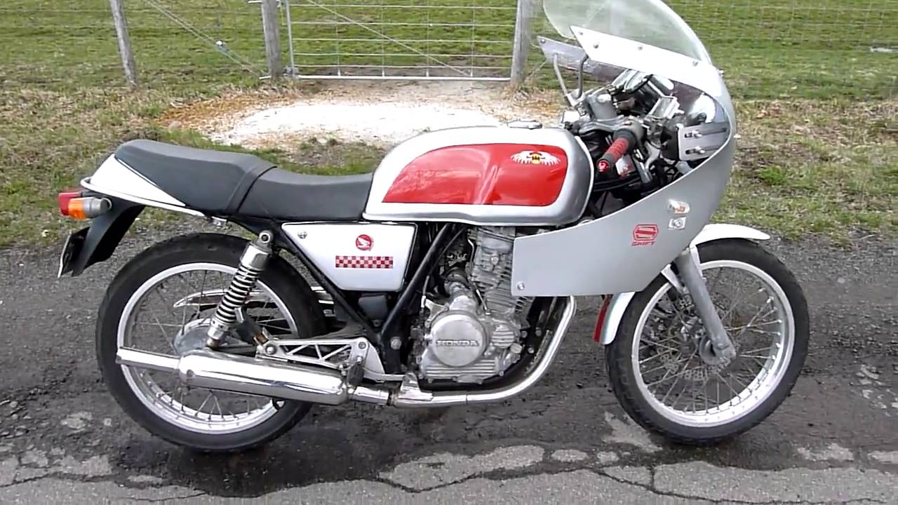 HONDA GB250 クラブマン DUCATIカウル付 NO.2 - YouTube