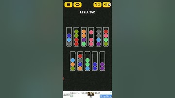 Ball sort puzzle level 242