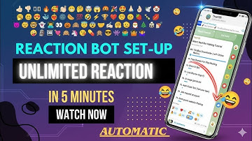Telegram Auto Reaction || Reaction Bot || Auto Reaction Telegram || Reaction Bot || True12G