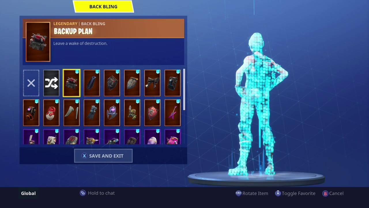 Recon specialist with all my backblings