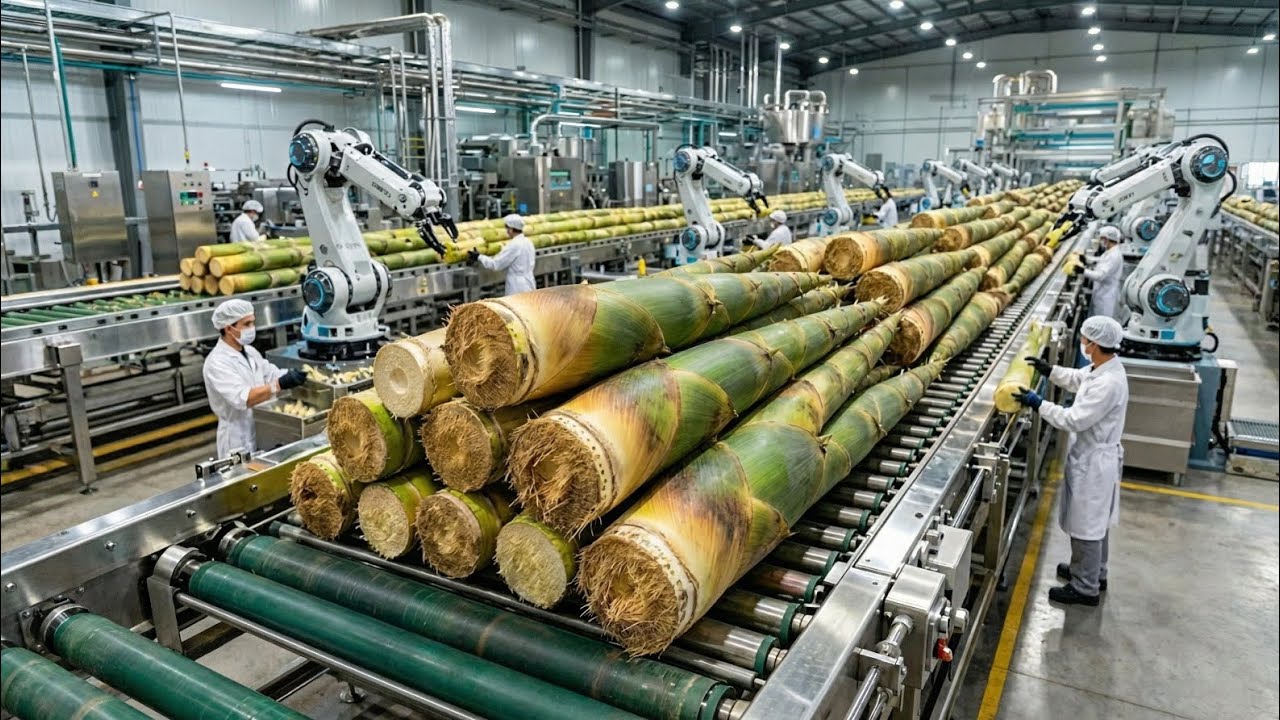 Inside a High-Tech Bamboo Processing Factory You’ve Never Seen Before ...