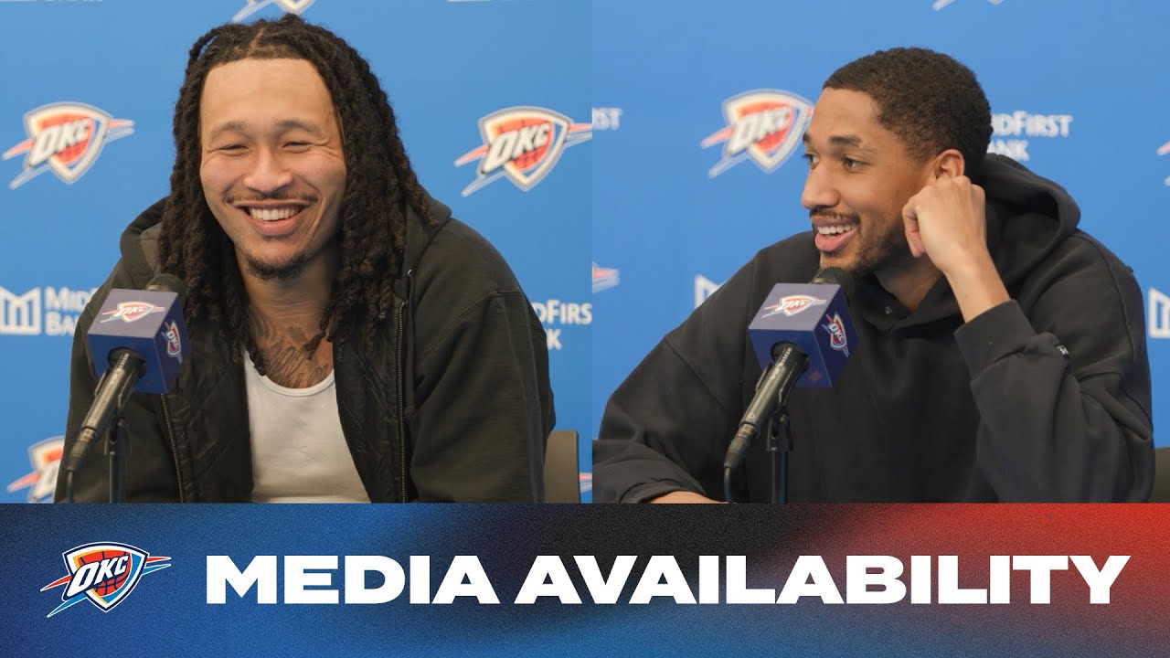 Full Post Game Media OKC Thunder Vs 76ers 