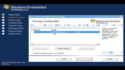 How to Install Windows XP Embedded POS Ready