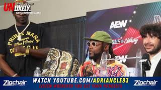 SWERVE STRICKLAND CALLS OUT MJF | DOUBLE OR NOTHING 2024
