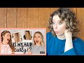 Reacting to Kayley Melissa’s WAIT...IS MY HAIR ACTUALLY CURLY?? | Curly Hair Check Reaction