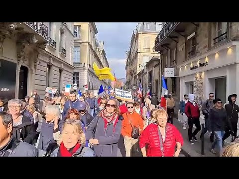 Жители Европы протестуют против коронавирусных ограничений