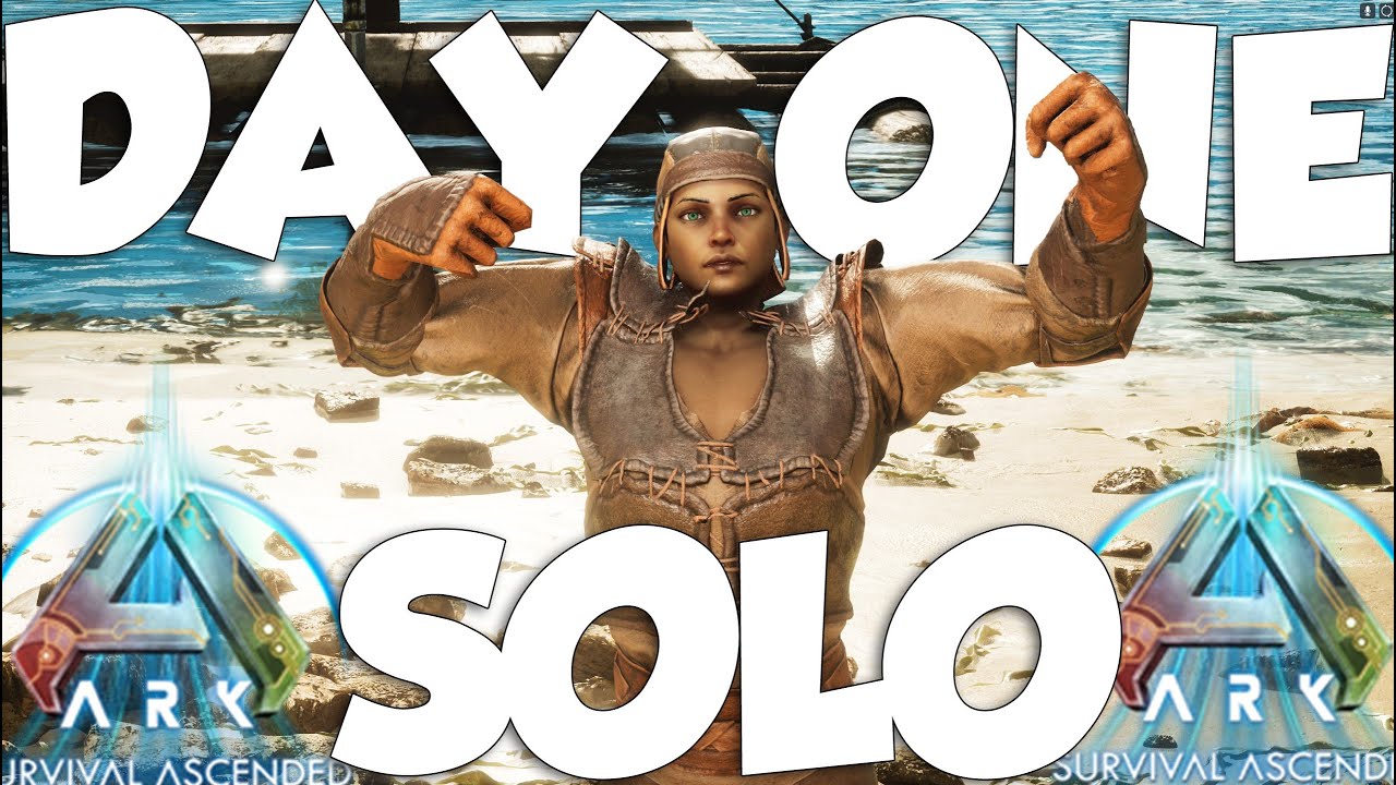Starting SOLO DAY 1 ON ASA Smalltribes!!! - ARK: Survival Ascended PvP ...
