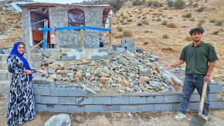🏔️❤️ From Building a Courtyard to Rahleh’s Love: A Romantic Life in the Mountains