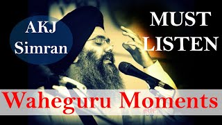 BHAI MANPREET SINGH JI | WAHEGURU MOMENTS | WAHEGURU SIMRAN | AKJ SIMRAN |