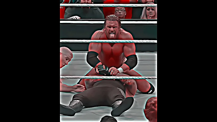 You Have No idea of My Power 😈 #wwe #undertaker #tripleh #wweshorts #shorts