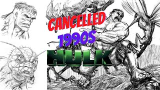 The forgotten story of the Cancelled 1990s Hulk