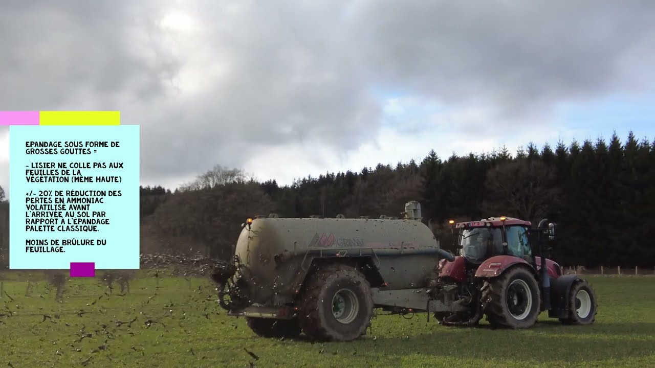 Vidéo n°39 : intérêts du système pendulaire d'épandage de lisier Möscha