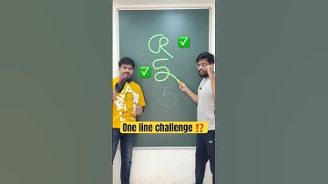 One Line Draws the entire shape, and the lines cannot overlap!Is there an answer to this question?1