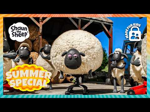 WHEELIE COOL! SHIRLEY IS ROLLING ON THE FARM! 🛞💨 | Shaun the Sheep & Friends