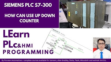 siemens plc s7-300 how can use  up down counter