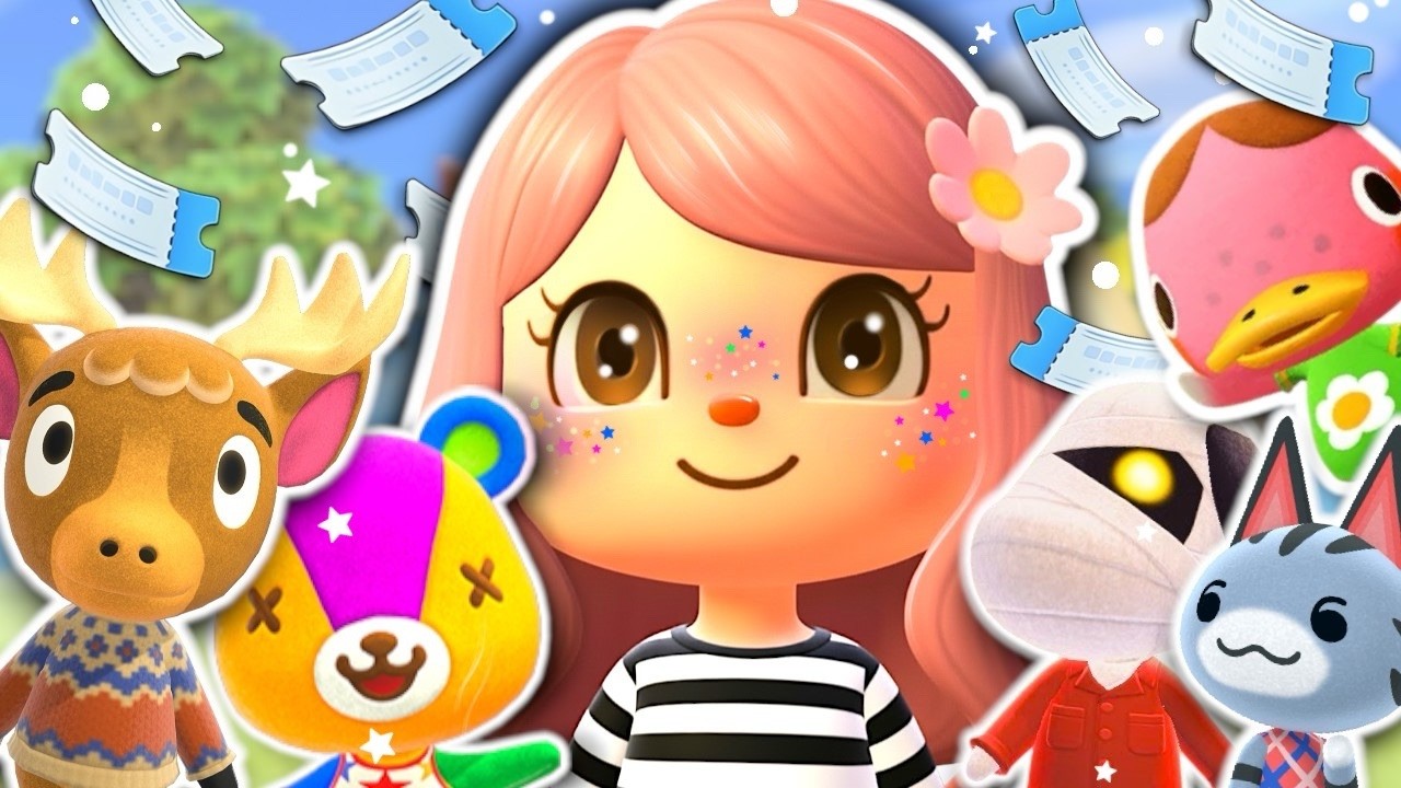 300+ Ticket Villager Hunt for the BEST Villagers in Animal Crossing New Horizons EP 14